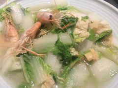 腐皮青菜-老头儿油爆虾·知味杭州(爱琴海购物中心)