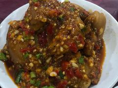 鱼香茄饼-温江公平红烧兔(总店)