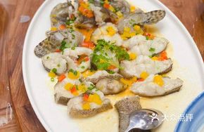 Yellow Pepper Sauce Steamed Pearl Grouper
