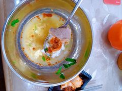 牛肉汤泡饭-吉林延边牛肉汤饭，大冷面