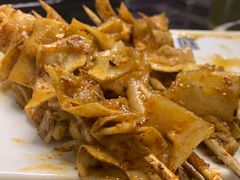 烤筋皮-潮庭·大连海鲜·炭火烧烤·扇贝王(大连店)