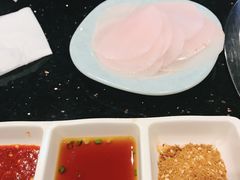 腌萝卜片-猪啊牛呀羊啊铜盘烤肉(正大广场店)