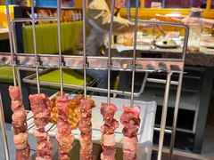 现穿羊肉串-丰茂烤串(钦州北路店)