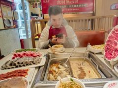 自助取餐区-旺龙巷重庆脆毛肚火锅·潜山扛把子店(潜山商业街店)