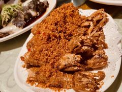 椒盐皮皮虾-强记海鲜菜馆(罗湖万象城店)