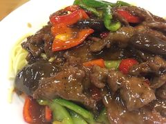 黑胡椒牛肉炒面-台北楚楚园馅饼粥(虹桥南丰城店)
