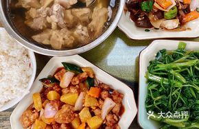 Pork Bone and Meat Soup