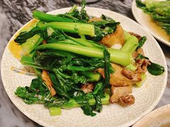 鸡杂炒菜心-紫金食坊(江南西路店)