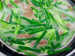 韭菜芍猪红-吉莲利苑海鲜酒家(珠海拱北29年老字号店)