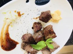 烤牛肉粒-海之乡日本料理铁板烧(星海店)