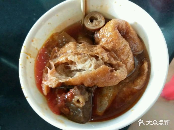 老西关美食(解放北路店)牛杂面筋图片 - 第1张