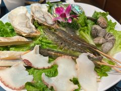 -邹开喜·小海鲜醉鸡煲·潮汕鲜切牛肉店(襄阳北路店)