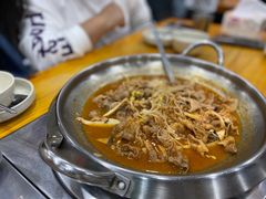 五花肉肥牛三吃锅-韩食汇