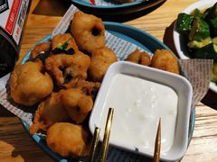 啤酒炸口蘑-晃晃悠悠酒肉合作社
