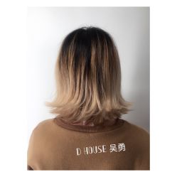 -D·HOUSE·法式烫·日系染