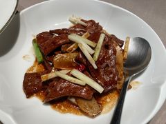 怀旧姜葱炒猪肝-荣轩(新荣记环球金融中心店)