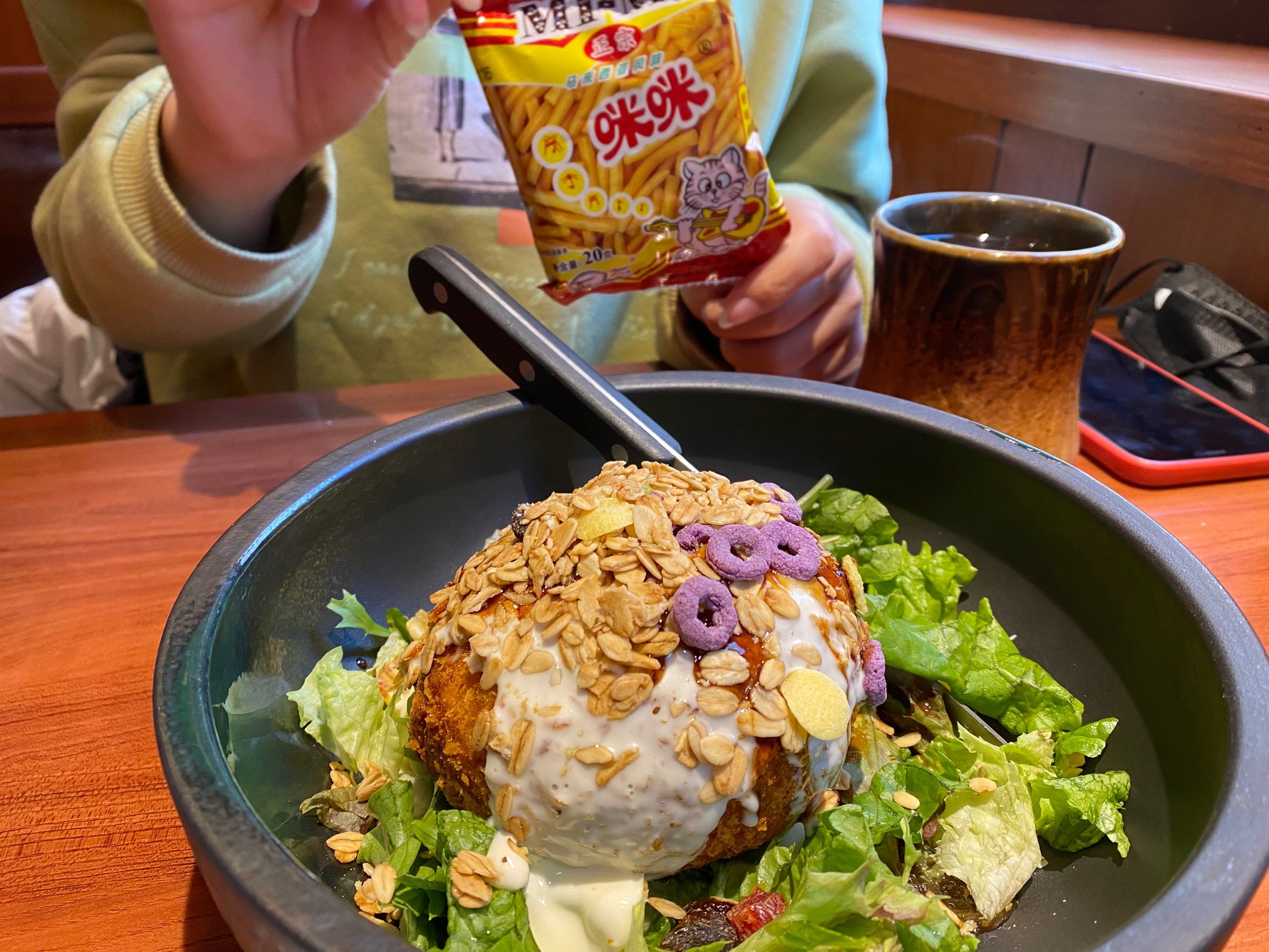 巨满足爆浆流心球好好吃,还管饱.整体环境