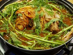 土豆排骨火锅-喇喇排骨火锅·传统韩式脊骨汤(望京西园总店)