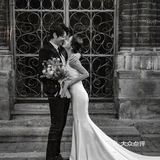 胶片质感集体婚照，幸福需要他人的见证