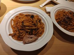 开洋葱油拌面-老船坞餐厅(北京亚洲大酒店 )