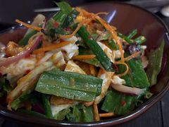 紫苏菜凉拌荷包蛋-Ameigo梅果·云贵川bistro(长宁来福士店)