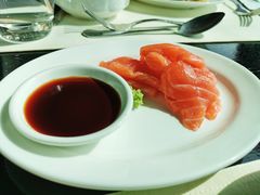 三文鱼刺身-澳门旅游塔360°旋转餐厅(南湾湖广场店)