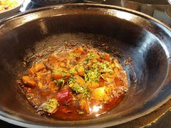 黄鱼炖土豆-鱼窝棚柴火铁锅炖(富山屯店)