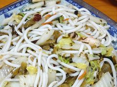 槽菜炒粉干-福州人铭小吃