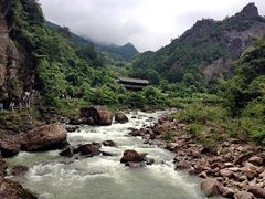 -楠溪江石桅岩