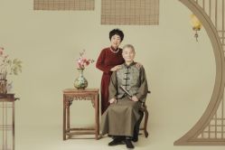 -时光纪亲子全家福照相馆(静安店母女写真父母纪念照)