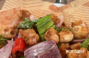 Crispy Intestine with Pan-frying and Baking