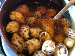 古越陈酿煮花螺-杭州西子湖四季酒店·金沙厅