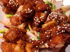 蒜香蜜汁排骨-绿茶餐厅(同成街华联店)