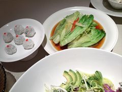 白灼罗马生菜-悦融琥珀·京鲁菜·海味珍品(西单店)