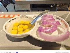 洋葱圈鹌鹑蛋-赞酱川式烤肉(蜀都万达店)