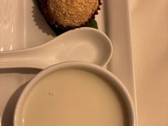 杏仁茶配擂沙汤圆-利苑酒家(宜安广场店)