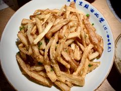 咸蛋黄炒茄子-吃饭皇帝大(解放西路店)
