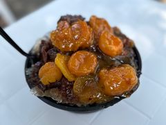 老味杏肉红豆刨冰-小胖老味刨冰