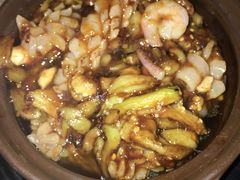 三鲜茄子煲-健康小吃