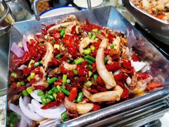 铁板鱿鱼须-昱龙大盆牛蛙馆(三兴街总店)