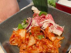 特色烤泡菜五花肉-新石器烤肉(百联川沙店)