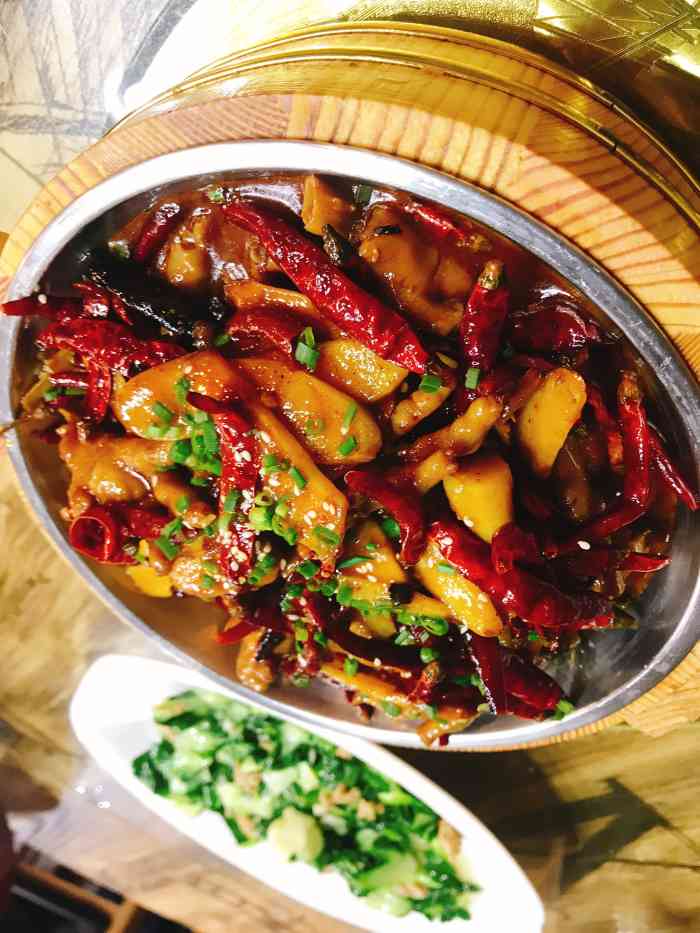 同心缘餐厅-"长沙口味菜「姜辣凤爪」据说烧一斤姜辣菜.