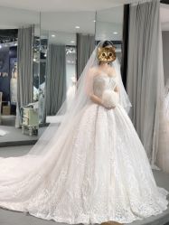 点击看大图 抹胸-艾米丽婚纱礼服