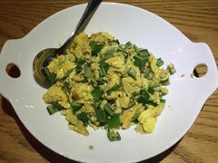 秋葵炒土鸡蛋-黛瓦里巷(南京东路店)