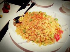 很淡的海鮮炒飯-广州文华东方酒店·江-由辉师傅主理