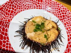 黑海胆蒸蛋-南山小渔村•大连海鲜大连菜(七七街店)