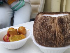 -椰爺爺·椰子冻砵仔糕