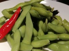 盐水毛豆-胖哥俩肉蟹煲(萧山加州阳光店)