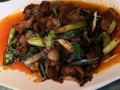 蒜苗回锅肉-芙蓉凰花园酒楼