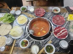 -乳仔牛牦牛汤锅 烤羊排(松潘古城店)